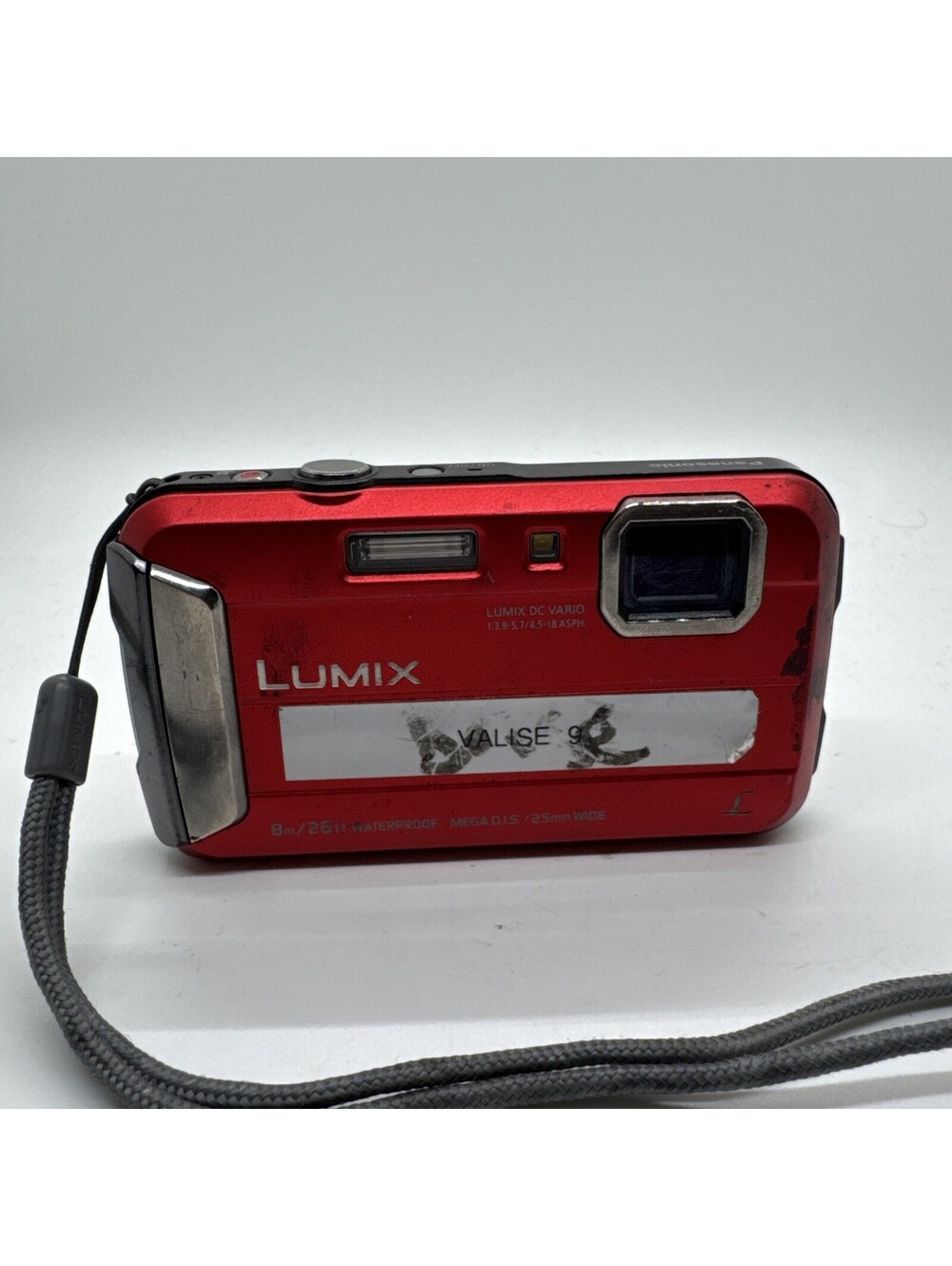 Panasonic Lumix DMC-TS3 12.1MP Red Waterproof Digital Camera, Tested